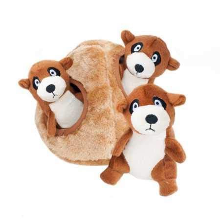 4Pcs dog toys for small dogs Interactive Dog Squeaky Plush Toy Hide and Seek